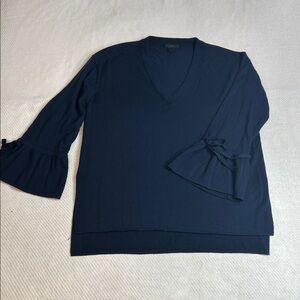 J. Crew Blue Knit Top